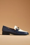 Bibi Lou Zagreb Leather Loafers In Blue