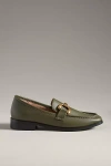Bibi Lou Zagreb Leather Loafers In Green