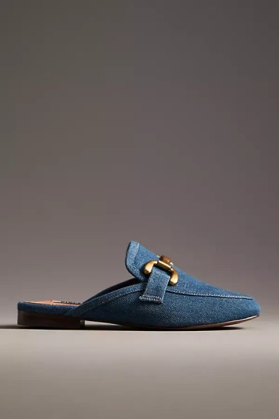 Bibi Lou Zagreb Slip-on Loafers In Blue