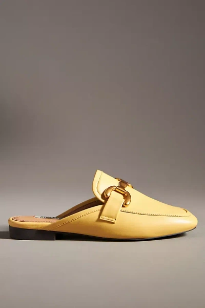 Bibi Lou Zagreb Slip-on Loafers In Yellow