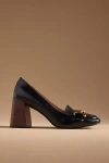 Bibi Lou Valencia Patent Leather Heels In Black