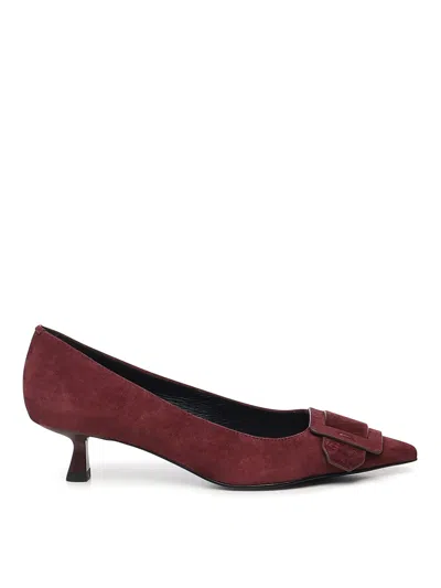 Bibi Lou Suede Pumps In Purple