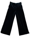 Bibi Love Purely Pants In Black Velvet In Black