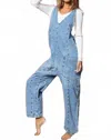 Bibi Miranda Denim Jumpsuit In Blue In Blue