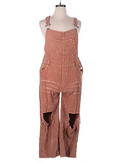 Pre-owned Bibi Overalls In Brown