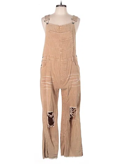 Pre-owned Bibi Overalls In Tan