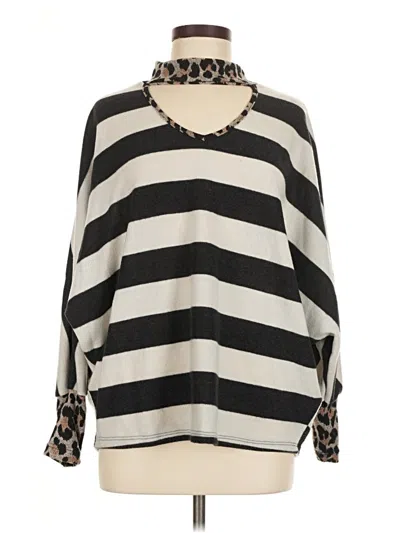 Pre-owned Bibi Poncho In Black