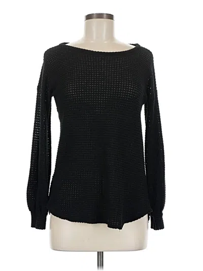 Pre-owned Bibi Pullover Sweater In Black