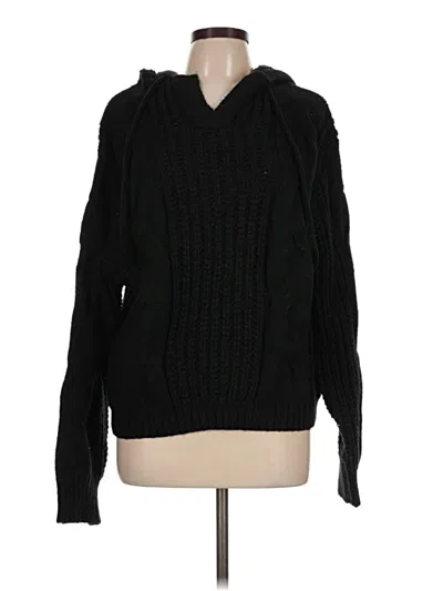 Pre-owned Bibi Pullover Sweater In Black