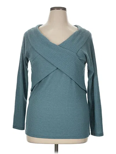 Pre-owned Bibi Pullover Sweater In Blue