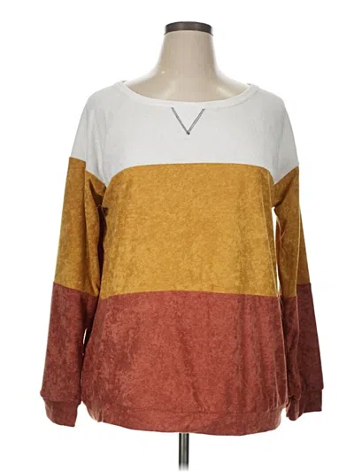 Pre-owned Bibi Pullover Sweater In Brown