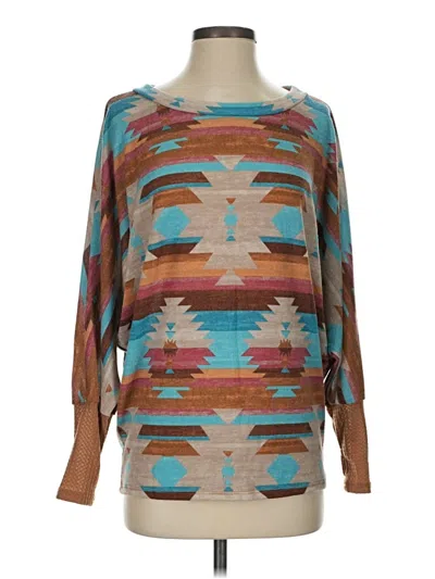 Pre-owned Bibi Pullover Sweater In Brown