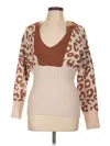 Bibi Pullover Sweater In Brown