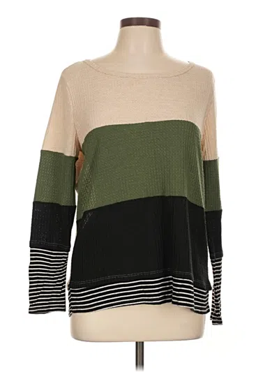 Pre-owned Bibi Pullover Sweater In Green