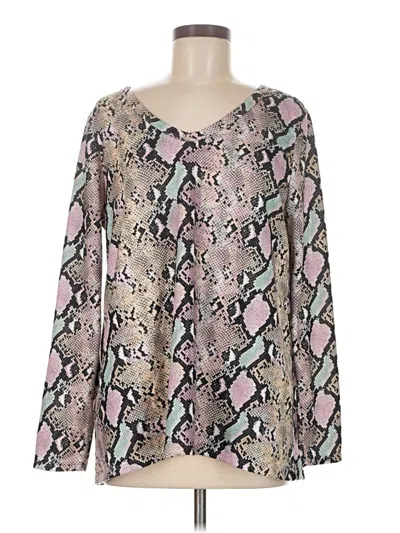 Pre-owned Bibi Pullover Sweater In Pink