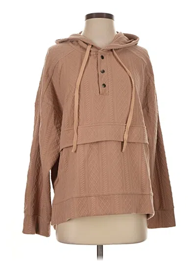 Pre-owned Bibi Pullover Sweater In Tan