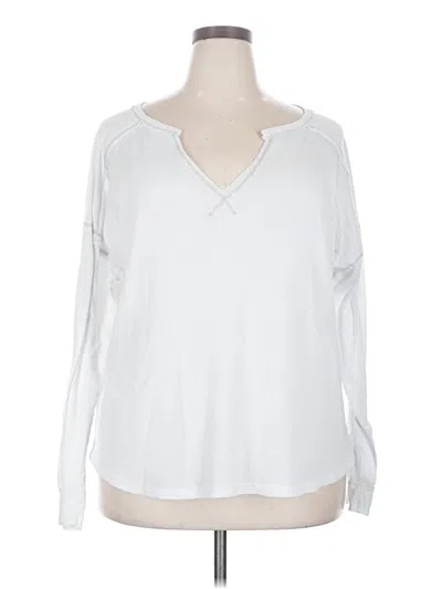 Pre-owned Bibi Pullover Sweater In White