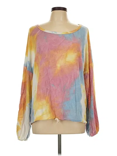 Pre-owned Bibi Pullover Sweater In Yellow