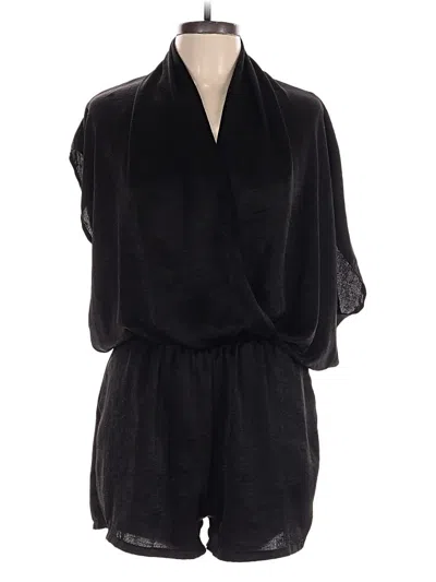Pre-owned Bibi Romper In Black