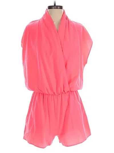 Pre-owned Bibi Romper In Pink