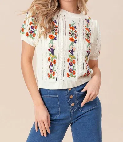 Bibi Shanie Top In Ivory