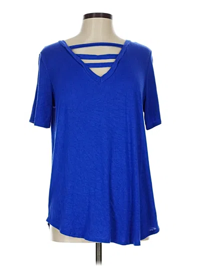 Pre-owned Bibi Short Sleeve T-shirt In Blue