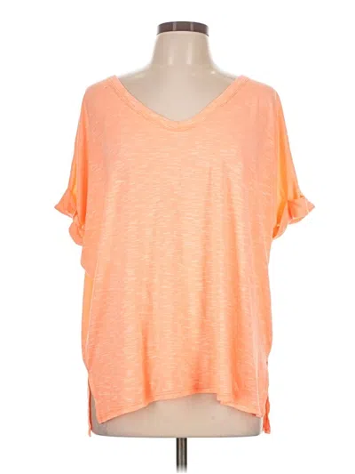 Pre-owned Bibi Short Sleeve T-shirt In Orange