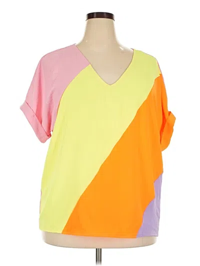 Pre-owned Bibi Short Sleeve T-shirt In Orange