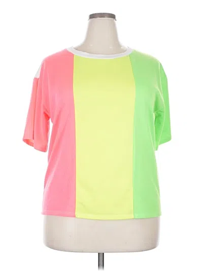 Pre-owned Bibi Short Sleeve T-shirt In Pink
