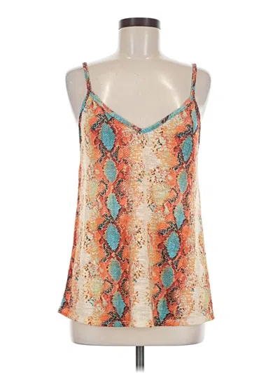 Bibi Sleeveless Blouse In Orange