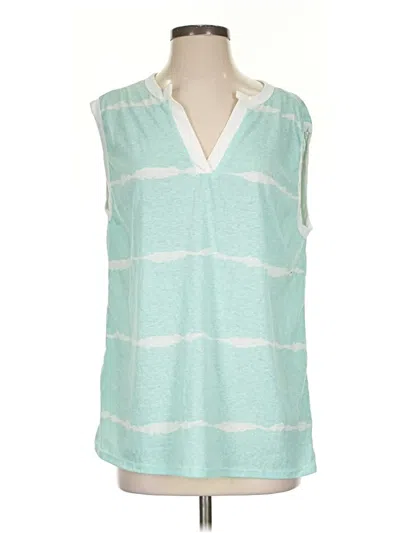 Pre-owned Bibi Sleeveless T-shirt In Blue