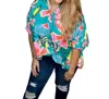Bibi Tropical Paradise Top In Multi In Multi