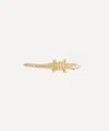 Bibi Van Der Velden 18ct Gold Alligator Ear Climber Earring Left In Gold
