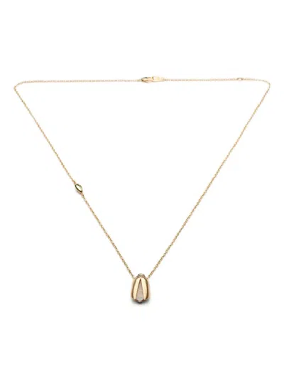 Bibi Van Der Velden 18k Yellow Gold Solo Scarab Opal Fly Wings Necklace