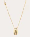 Bibi Van Der Velden Women's Opal & Diamond 18k Gold Scarab Fly Wings Pendant Necklace In Gold