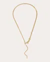 Bibi Van Der Velden Women's Tsavorite & 18k Gold Alligator Vertebrae Extra Long Necklace In Gold