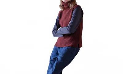 Bibico Lisa Sleeveless Sweater In Nebula In Multi