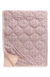 BIBS X LIBERTY LONDON FLORAL PRINT QUILTED BLANKET