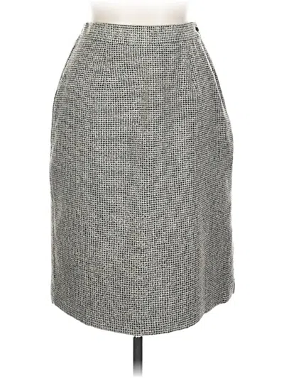 Pre-owned Bice By Sag Harbor Casual Skirt In Gray