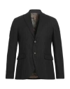 Bicolore® Bicolore Man Blazer Black Size 34 Polyester, Viscose, Elastane In Black