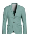 Bicolore® Bicolore Man Blazer Sage Green Size 44 Polyester, Viscose, Elastane In Sage Green