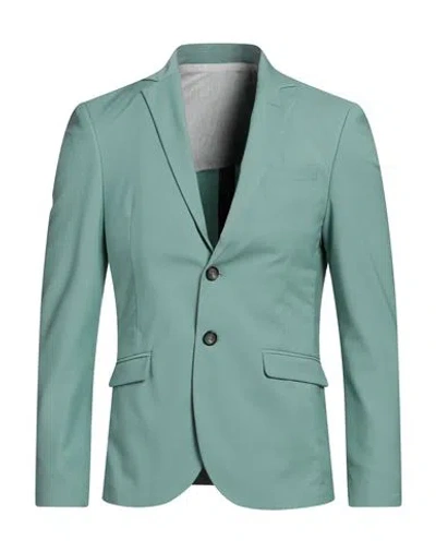 Bicolore® Bicolore Man Blazer Sage Green Size 44 Polyester, Viscose, Elastane