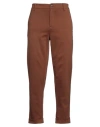 Bicolore® Bicolore Man Pants Brown Size 36 Viscose, Polyamide, Elastane