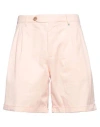 Bicolore® Bicolore Man Shorts & Bermuda Shorts Light Pink Size 34 Cotton, Elastane