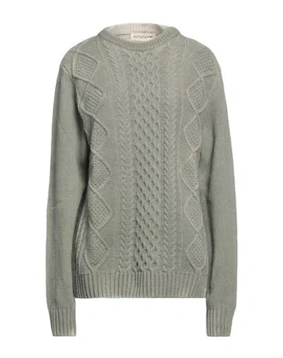 Bicolore® Bicolore Woman Sweater Sage Green Size L Wool, Polyamide