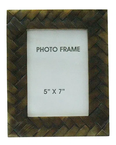 Bidkhome 5x7in Brown Criss
