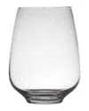 Bidkhome Archer Soda Bubbles Vase Glass Dia 8 Transparent