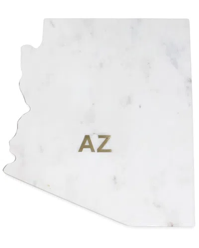 Bidkhome Arizona Cutting Board In White