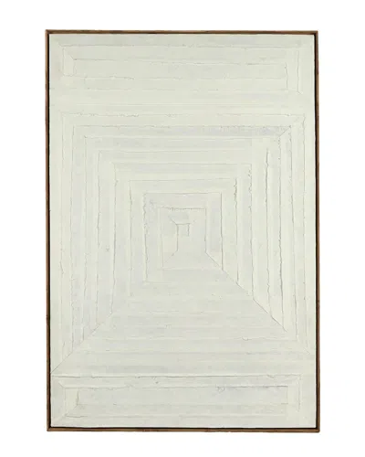 Bidkhome Fibre Wall Art Cotton In Neutral