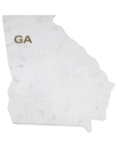 Bidkhome Georgia Cutting Board In White